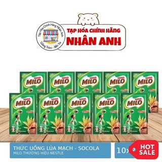 Dây 10 Gói Sữa Bột Milo Nestle (10gói x 22g)