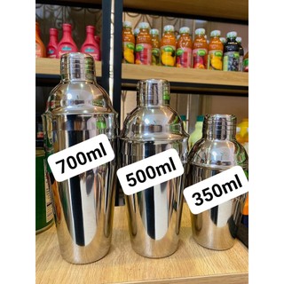 Bình lắc shaker inox 350ml , 550ml , 700ml - pha chế rượu, cà phê, cocktail - dụng cụ trà chanh, trà sữa