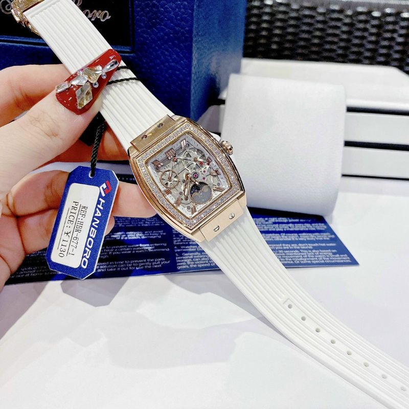 Đồng hồ nữ chính hãng #𝐇𝐚𝐧𝐛𝐨𝐫𝐨_𝐇𝐁𝐑𝟔𝟕𝟕