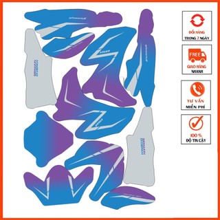 Tem trùm Winner X tem dán phủ (decal xe máy cao cấp chuẩn tem 3 lớp co giãn 4 chiều)
