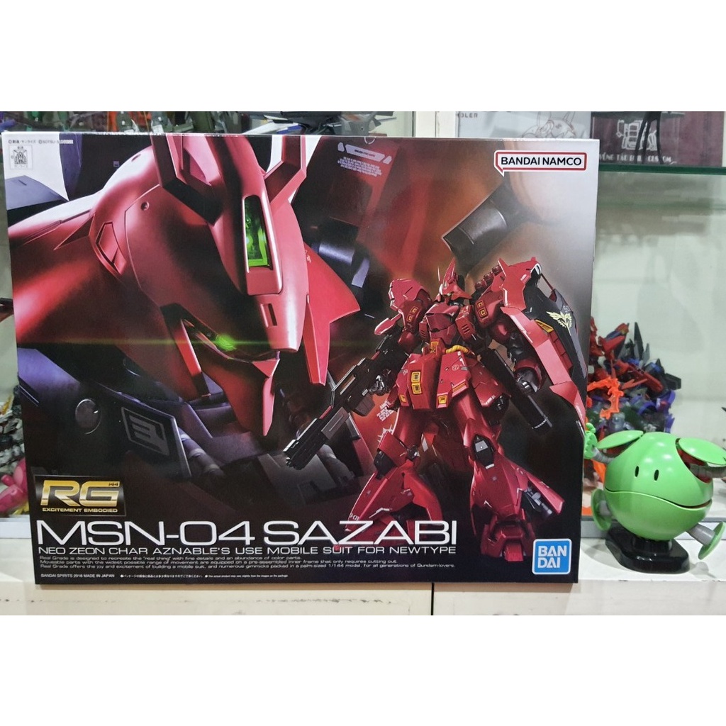 Mô hình lắp ráp RG 19 1/144 Sazabi (bandai)