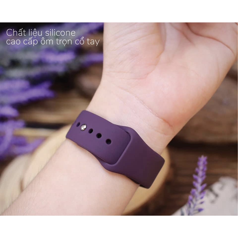 Dây cao su thay thế dành cho series 8 7 SE 6 5 4 3 2 1 size 49mm 45mm 44mm 42mm 41mm 40mm 38mm