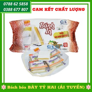 [Đặc Sản Sóc Trăng] TÚI 10 CÁI NHỎ BÁNH IN NHÂN ĐẬU XANH SẦU RIÊNG TÂN HUÊ VIÊN
