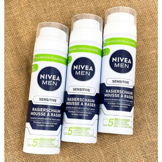 Bọt cạo râu nivea men sensitive 200ml
