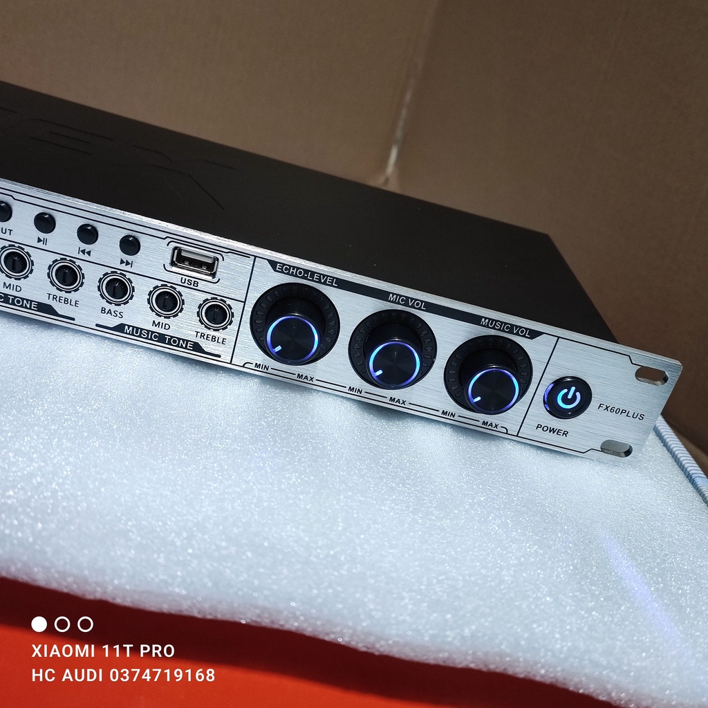 Vang cơ chuyên nghiệp FX60 Plus – Hiện đại âm thanh cực chuẩn, chống hú hiệu quả
