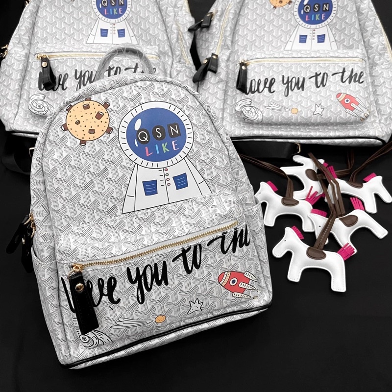 Balo QSN Cao Cấp Chính Hãng 100% 💙FREESHIP💙 Cặp Đi Học - Đi Chơi - Đồ Đôi Nam Nữ