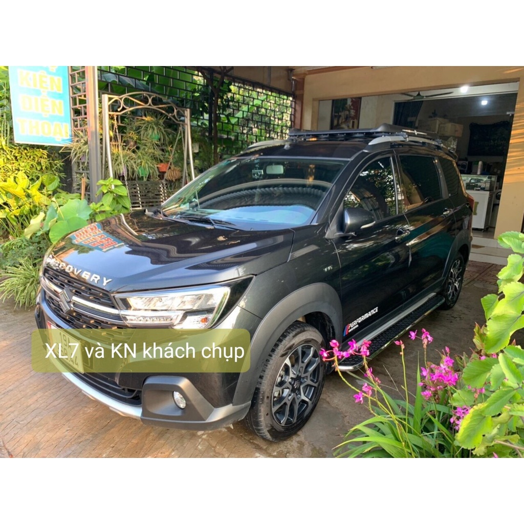 Bậc lên xuống, bệ bước chân cho SUZUKI XL7 mới nhất, siêu khuyến mại, nhôm đúc 100%