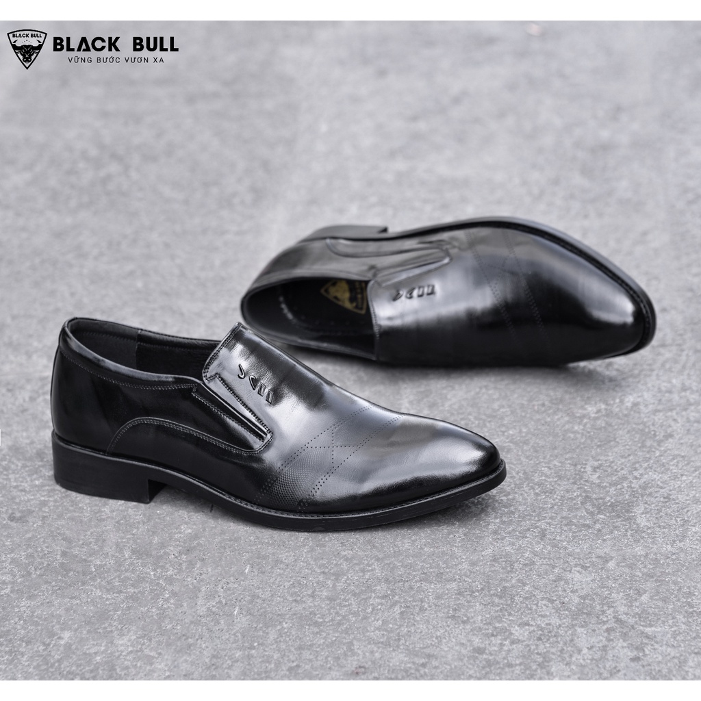 Giày Lười Thiết kế Da bò Cao cấp BLACK BULL BL-02-D
