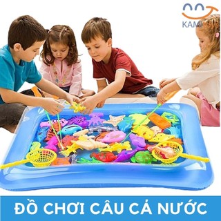 Bộ đồ chơi câu cá kèm bể phao cho bé
