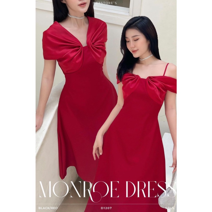 (Fom: <55kg) Đầm 2s Vai Rớt Phối Phi Chất Mịn Full 2 Lớp, Tone Màu Xinh Đi Dạo, Dã Ngoại JL45 | BigBuy360 - bigbuy360.vn