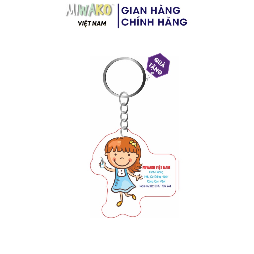 [Quà Tặng] Móc Khoá Treo Tiện Lợi Thiết Kế Riêng Miwako Official Store - Miwako Việt Nam