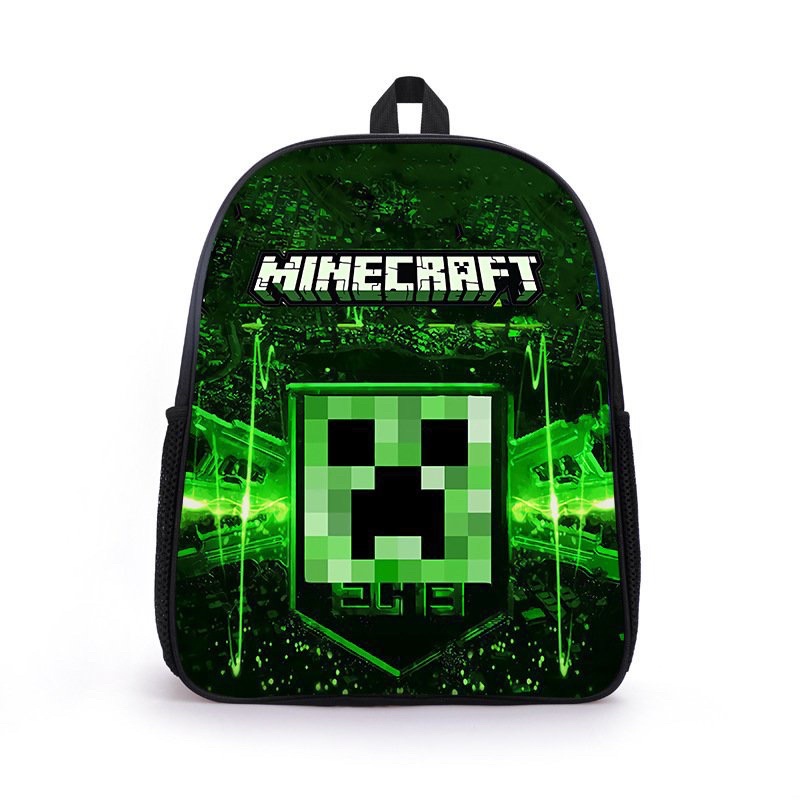 Balo minecraft size tiểu học trung học cho bé