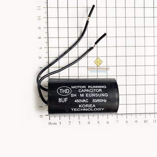 5 chiếc tụ máy bơm nước 8uF 450VAC
