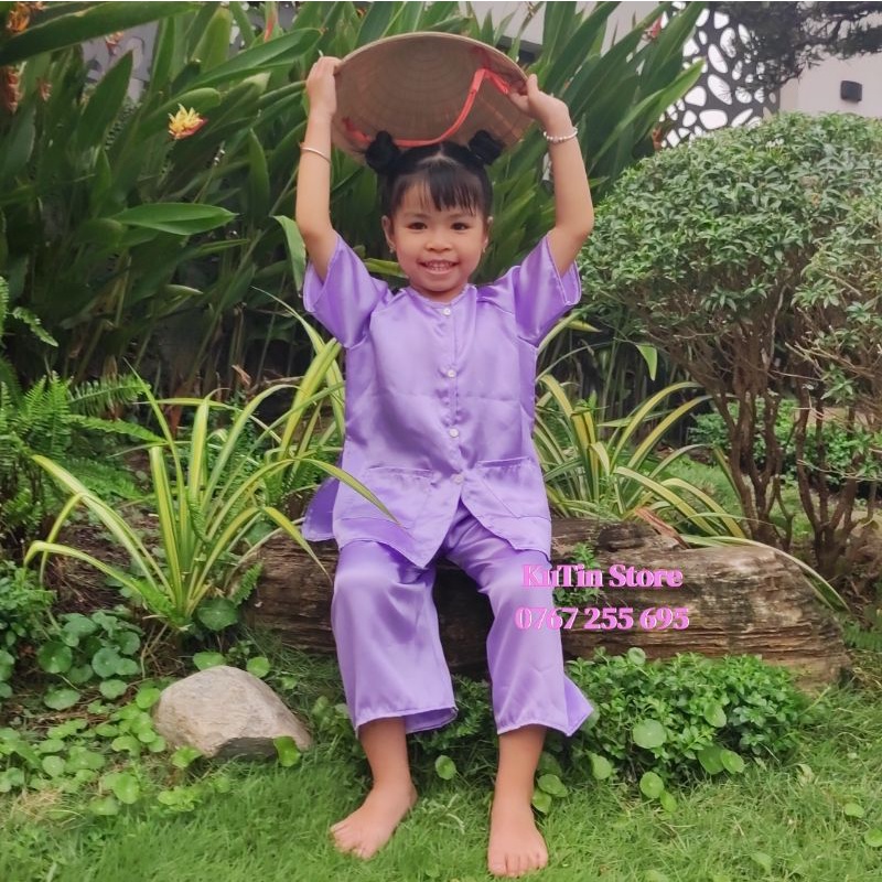 Bà Ba Cho Bé - Màu Tím