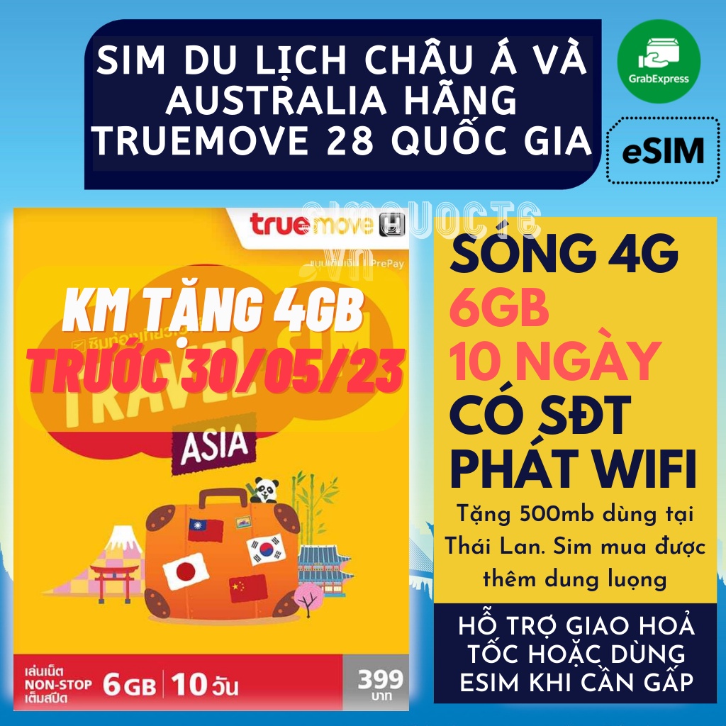 SIM DU LỊCH 32 NƯỚC ẤN ĐỘ - TRUNG QUỐC HÀN QUỐC NHẬT BẢN - ÚC - MỸ 10 NGÀY KHÔNG GIỚI HẠN INTERNET KHÔNG CHẶN FB GOOGLE