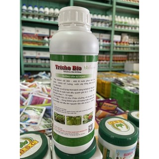 TRICHO BIO chai 1lit là trichoderma nấm đối kháng dạng nước