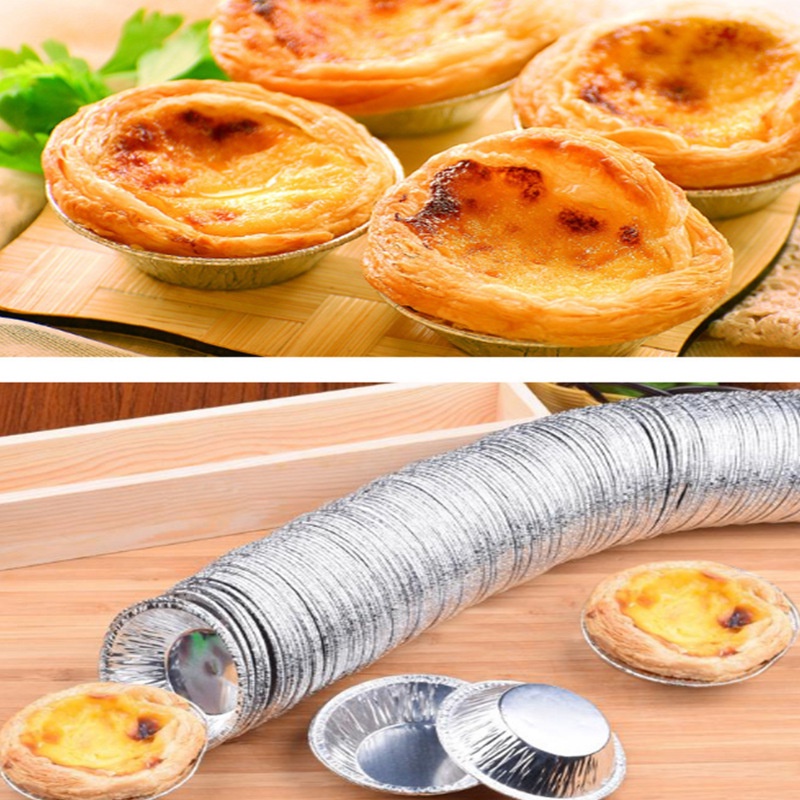 Set 50-100 Đế Cốc Chén Khuôn giấy bạc nướng thực phẩm, nướng bánh, nướng hàu...88359 HOANGXUANVP88