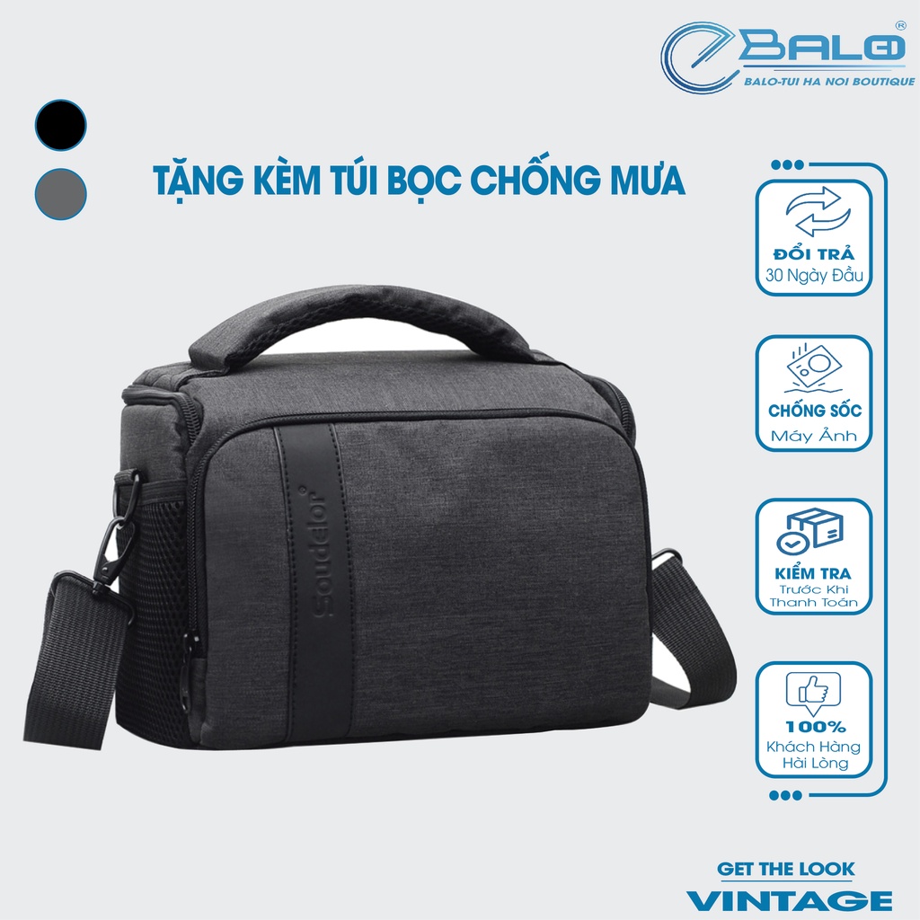 TÚI ĐỰNG MÁY ẢNH CAO CẤP CHỐNG SỐC . TS01 ( TẶNG KÈM TÚI BỌC CHỐNG MƯA)