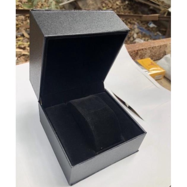 Đồng hồ nữ LV mặt xoay, đính đá, dây da có hoa văn size 34mm, bảo hành 12 tháng