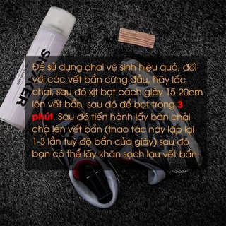 Chai xịt bọt vệ sinh giày Sneaker Ximo 300ml (Giặt giày khô)