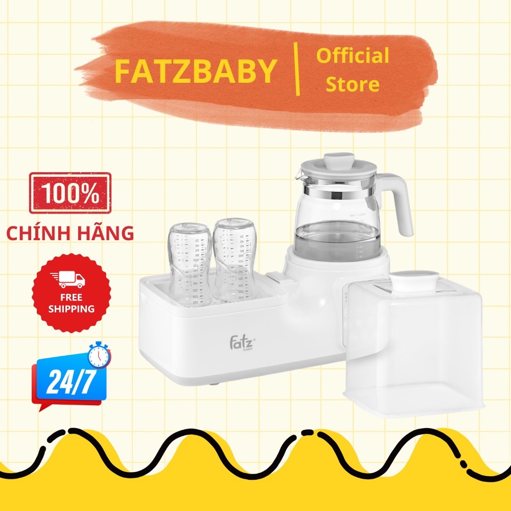 Máy Tiệt Trùng Sấy Khô, Hâm Nước Pha Sữa, Nấu Cháo Đa Năng FATZ BABY MULTIMAX 3 - Bảo hành 12 tháng