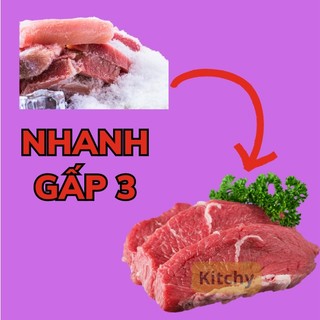 Khay rã đông - Rã đông thịt nhanh gấp 3 lần cách cũ - Không độc hại