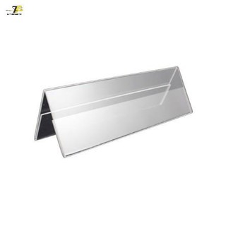 KỆ MICA CHỨC VỤ 2 MẶT NHỎ - A04, KT 6.5 x 18cm