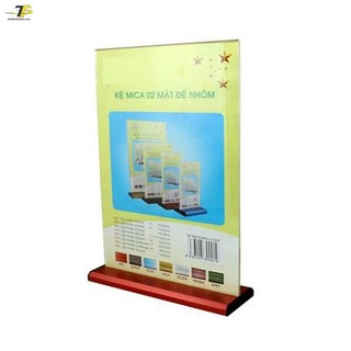 Kệ Menu Mica 2 mặt E36 - 12x18cm