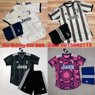 Áo Bóng Đá CLB Juventus, Áo Đá Banh Juve - Chuẩn Mẫu Thi Đấu - Vải Gai Thái Cao Cấp