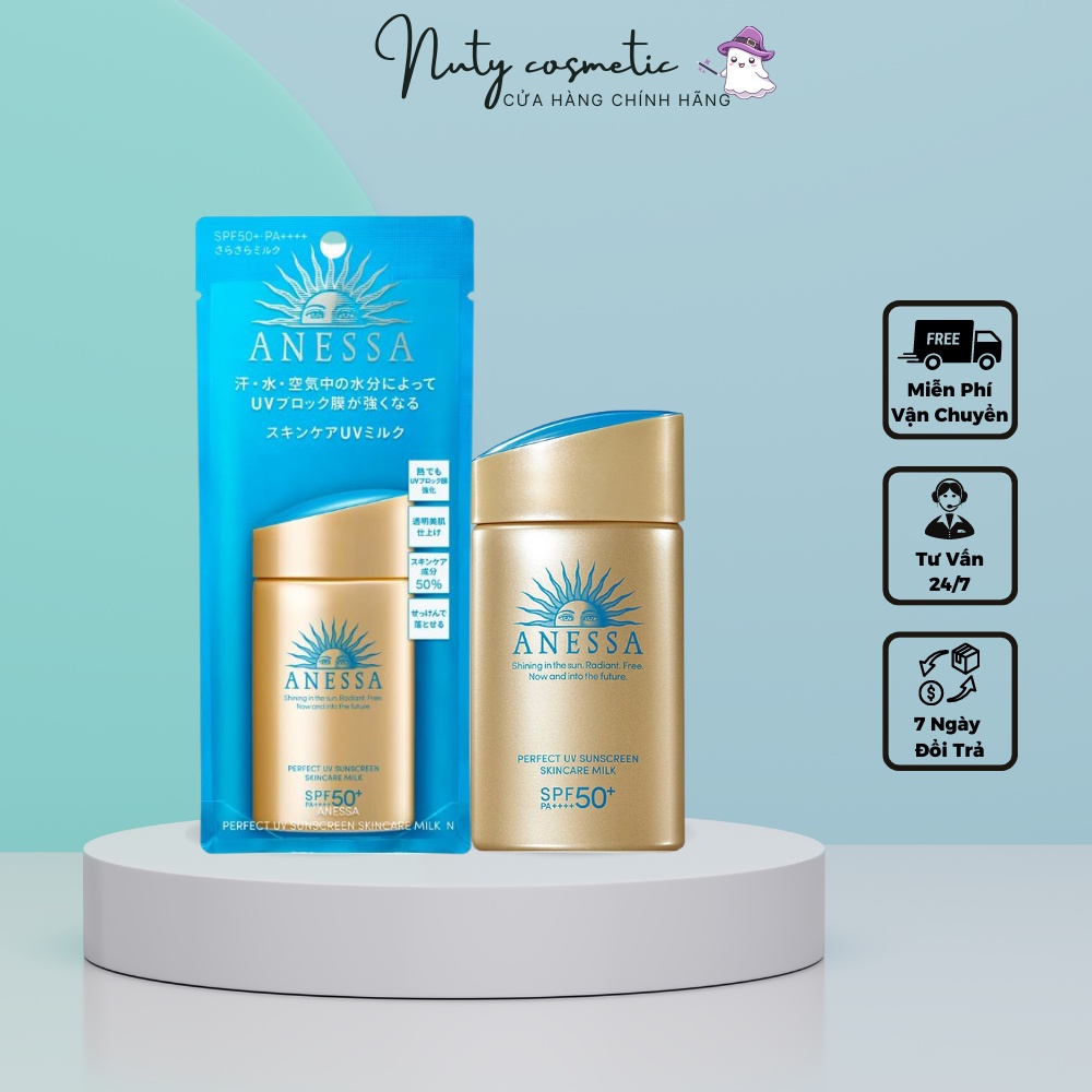 Kem Chống Nắng Dưỡng Da Anessa Perfect UV SPF50+/PA++++ 60ml Nhật Bản