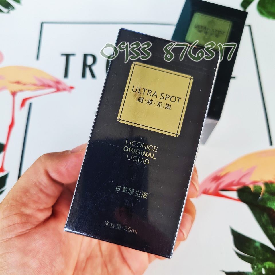 TINH DẦU CAM THẢO PHỤC HỒI DA MỎNG YẾU MAO MẠCH ULTRA SPOT