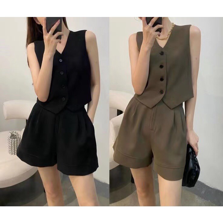 (Hàng Đẹp - Có Clip) Áo Gile Nữ Phom Rộng Phong Cách
