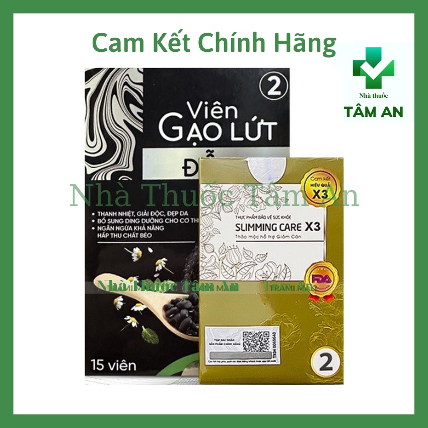 Trà thảo mộc Slim X3 tăng detox chính hãng mẫu mới nhất