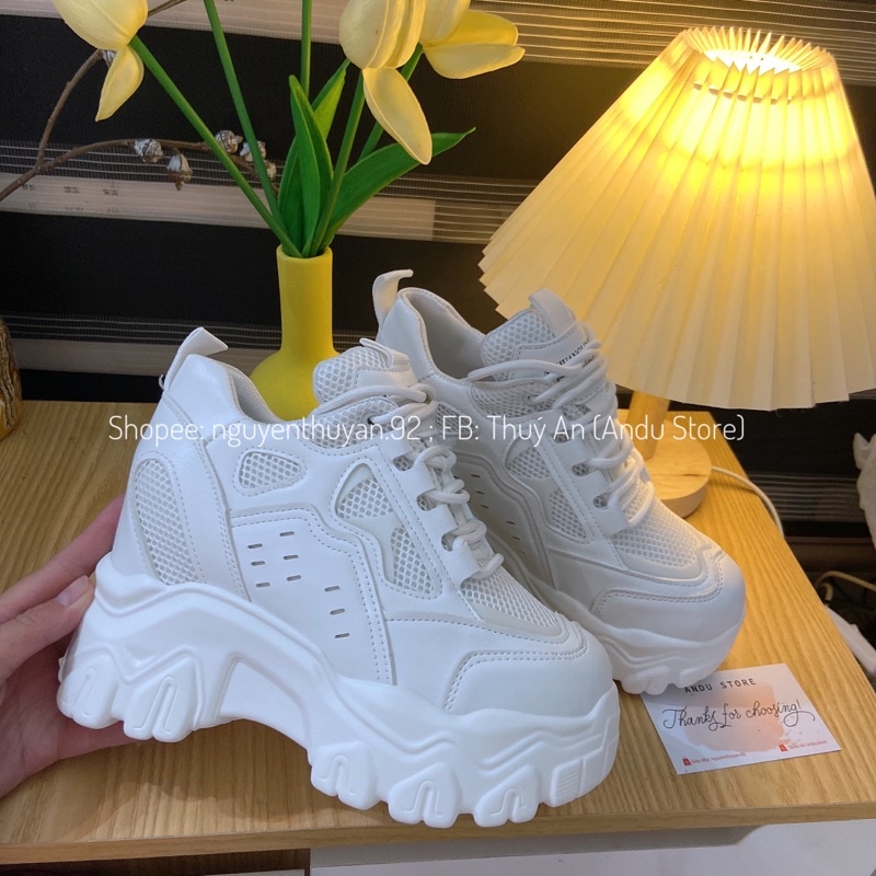 Giày thể thao cao cấp độn đế 10cm⚡️ANDU STORE⚡️