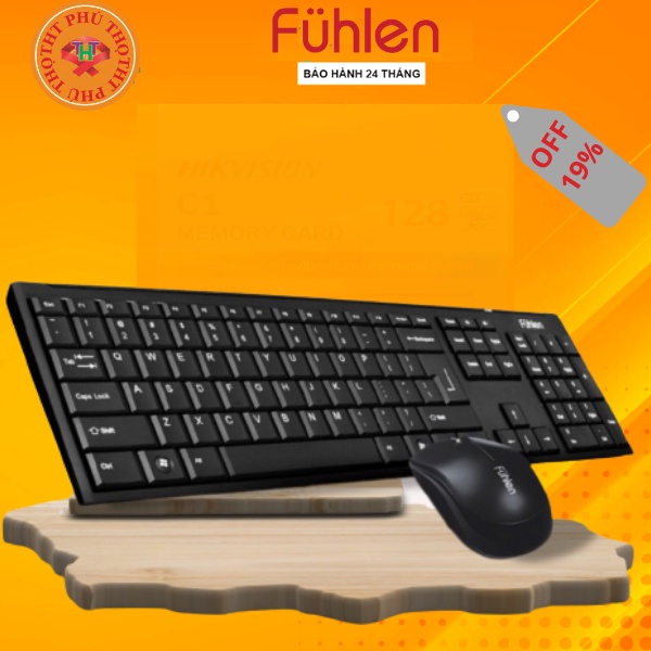 Bộ bàn phím chuột không dây Fuhlen A120G