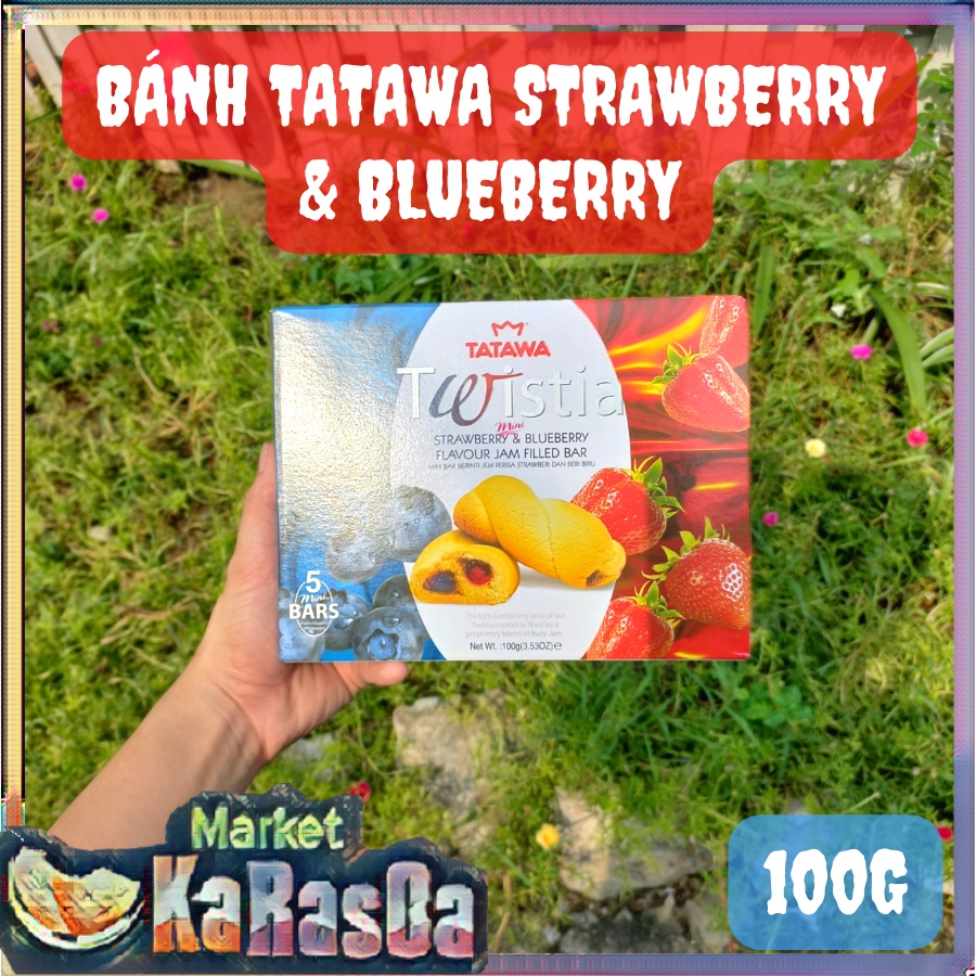Bánh Quy Tatawa Twistia Nhân Mứt 100G