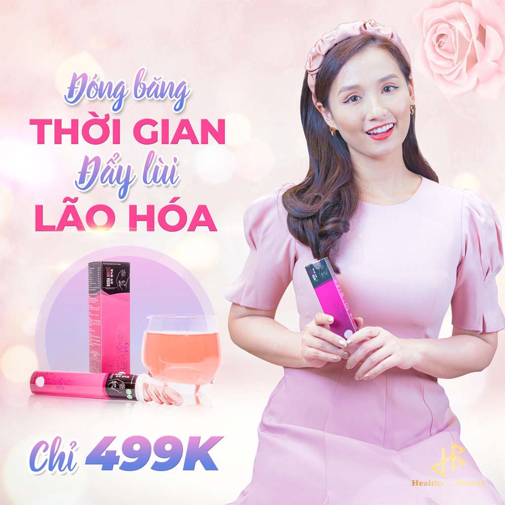 Viên sủi trắng da mờ thâm nám, tàn nhang Bora White Hàn Quốc 20 viên