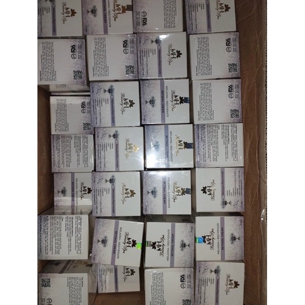 Kem Dưỡng Trắng mờ nám giảm mụn căng bóng 9-1 Retinol Cream MH Beauty Cream