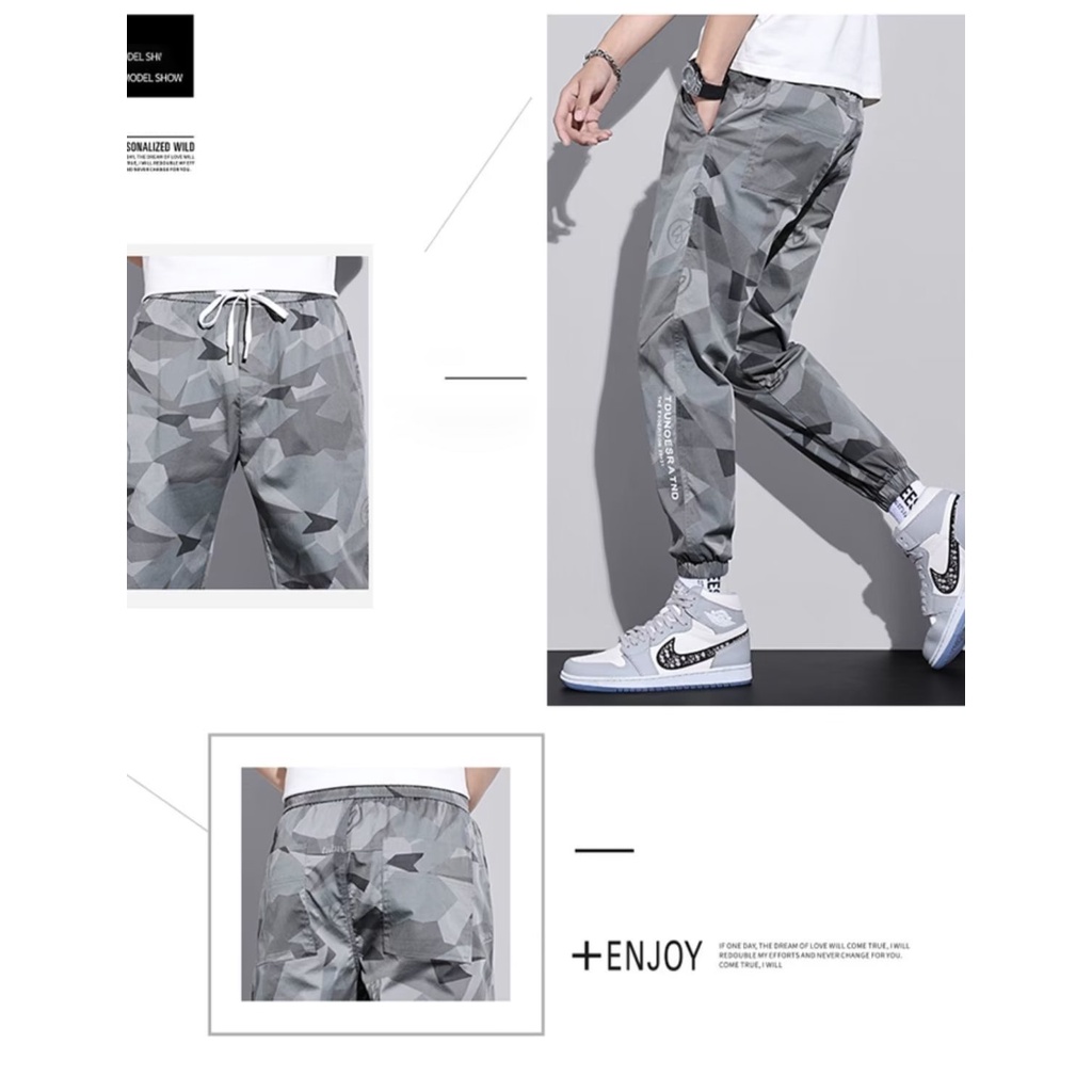 Quần Dài Nam Họa Tiết Rằn Ri Cá Tính