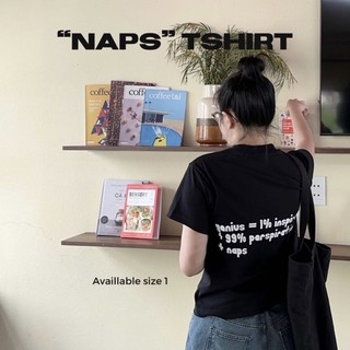 Áo thun nữ form dáng baby tee ONEDAYDELAY.png SS23 NAPS màu đen fullbox