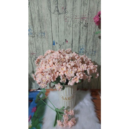 Hoa Lưu Ly Bằng Len