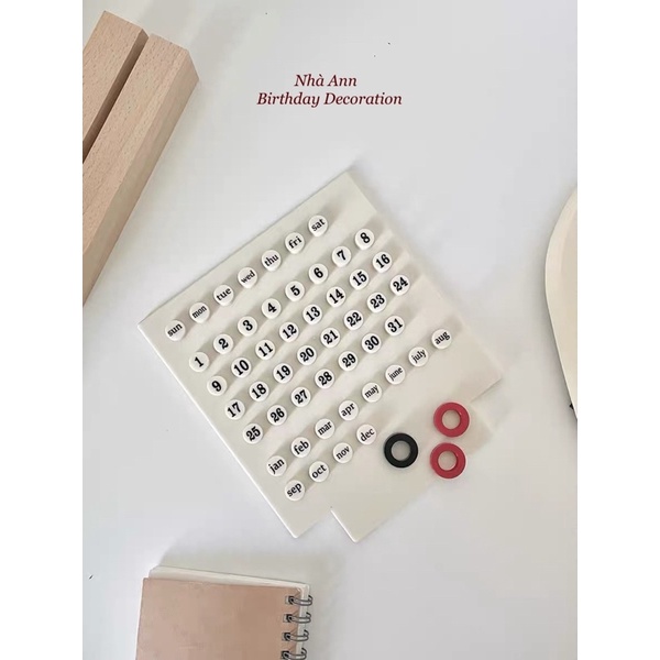 LỊCH GỖ DECOR TRANG TRÍ NHÀ CỬA