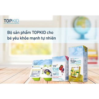 Sữa TH True Milk Organic TOPKID 180ml