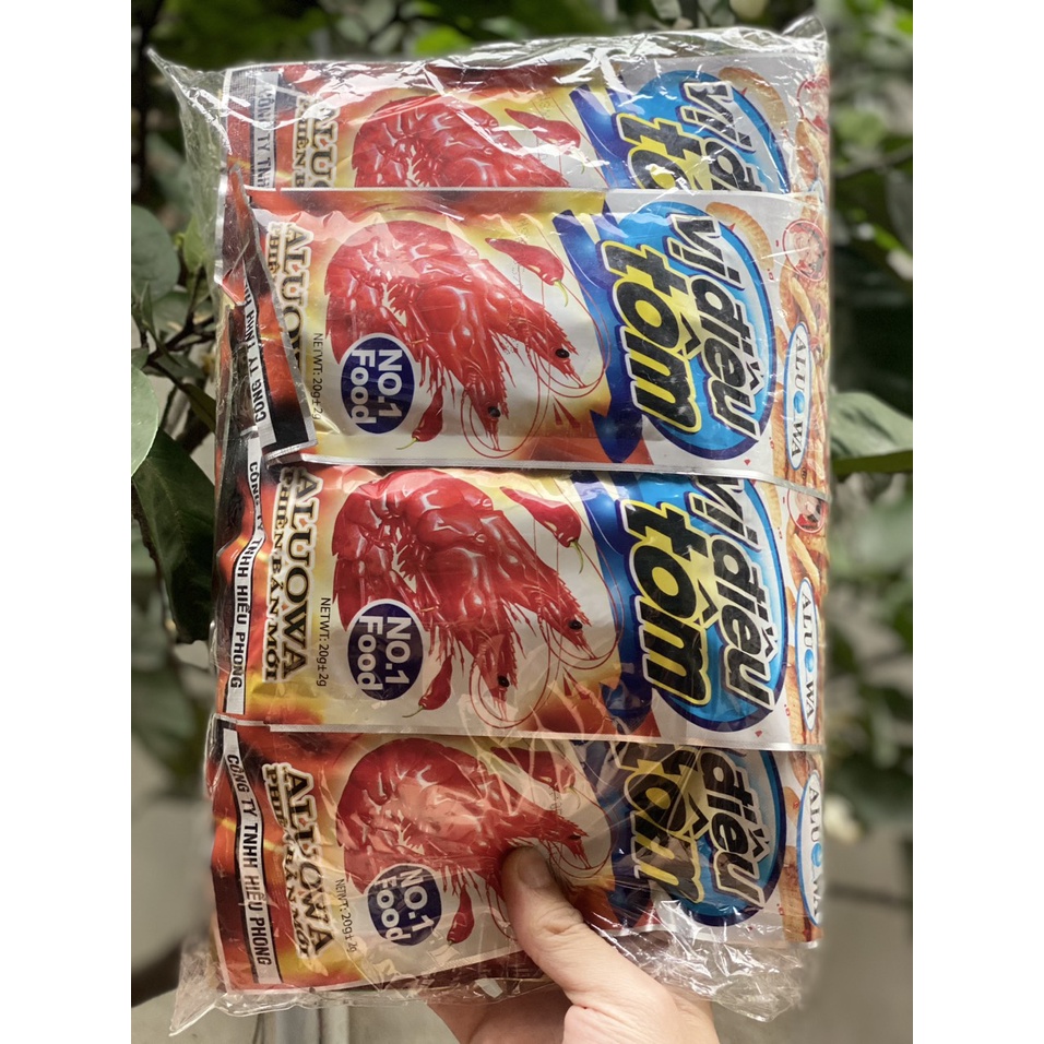sỉ bịch Tăm Điều Vị Tôm 50 gói x26g
