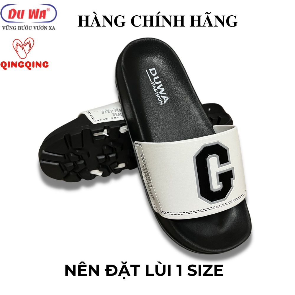 Dép quai ngang,Dép quai ngang nam, nữ DUWA chữ G đế gai,siêu bền, siêu êm chân