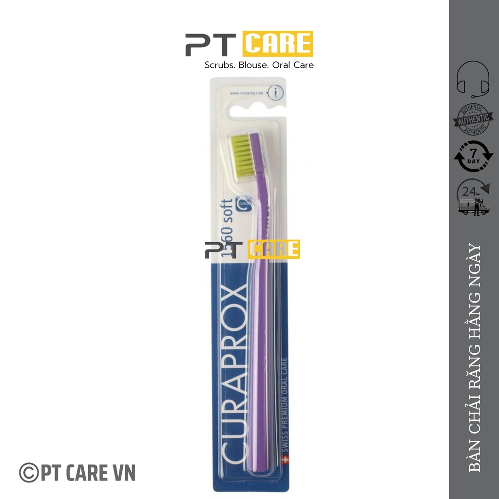 PT CARE VN | Bàn Chải Răng Curaprox CS 1560 Soft Dùng Hàng Ngày