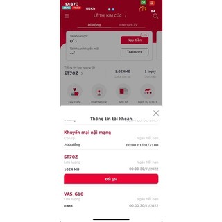 Sim Viettel ST70Z Sim Không Giới Hạn Data tốc độ cao