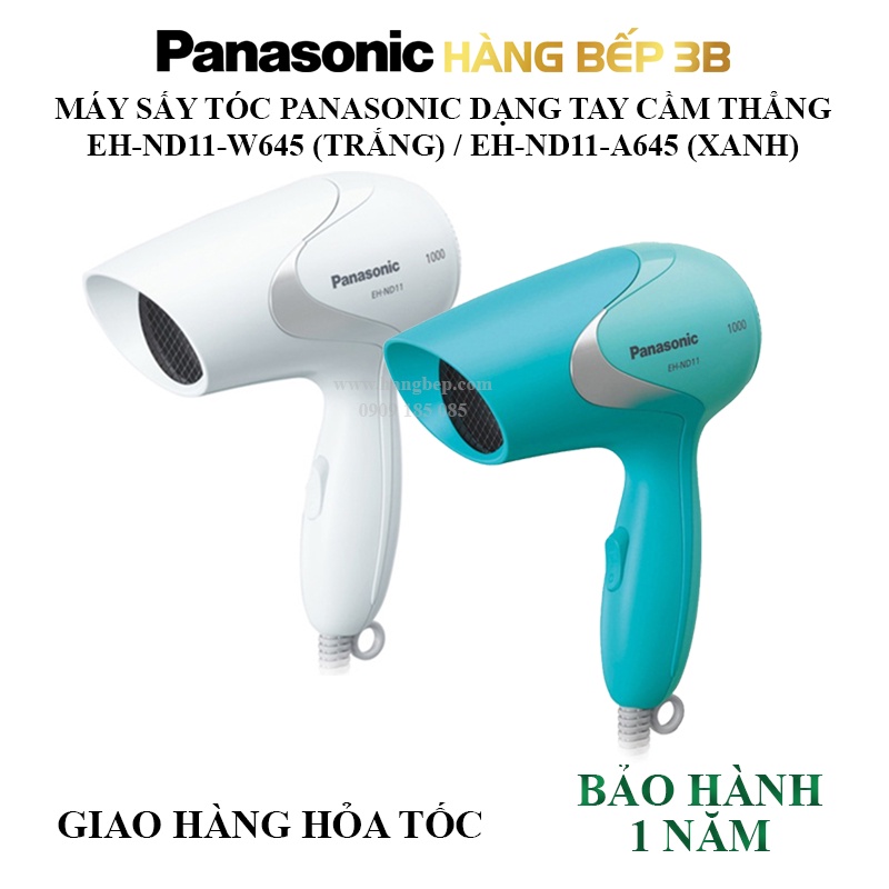 Máy sấy tóc Panasonic EH-ND11 (xanh/trắng)