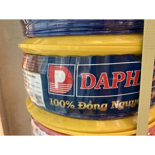 Dây điện daphaco 1.5 đơn lõi 7 sợi giao màu ngẫu nhiên