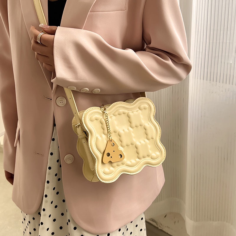 Túi Đeo Vai Màu Trơn Thời Trang Mùa Hè 2023 Mới Cho Nữ